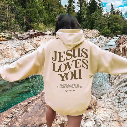 Jesus Loves You Hoodie